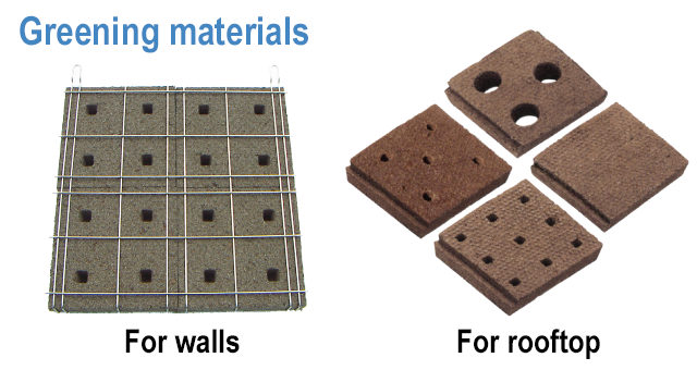 greening materials